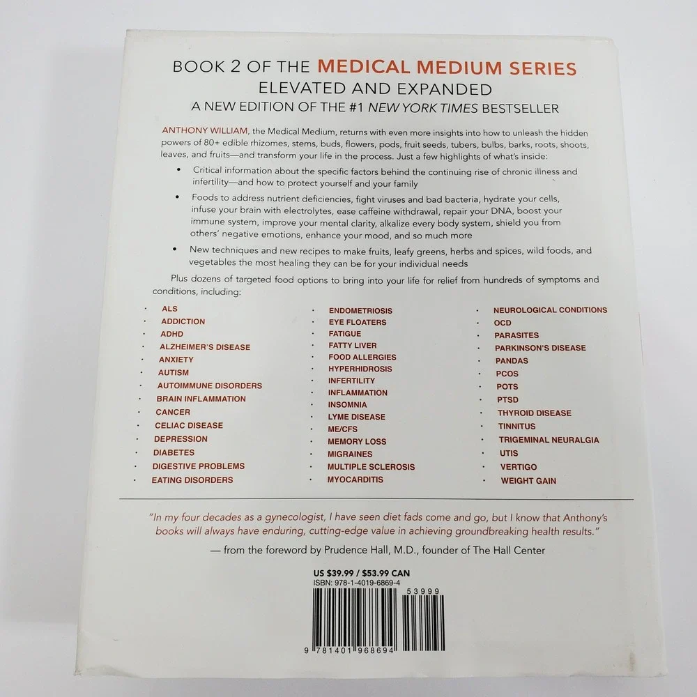 Medical Medium Life-Changing Foods Expanded Edition by Anthony William HC Book